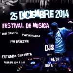 Cartel Papawanda Five direction y Funk Sinatra en Getxo (Bilbao)