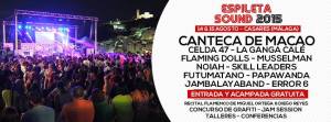 Cartel espileta Sound 2015