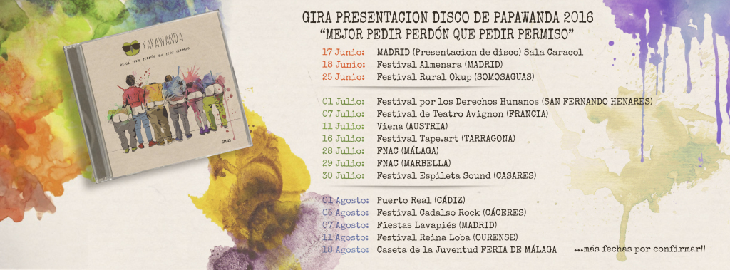 Banner Gira papawanda 2016